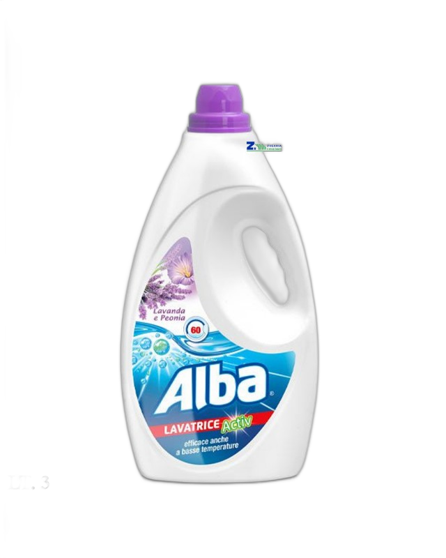ALBA DETERSIVO LAVATRICE ACTIV – varie fragranze - 60 lavaggi