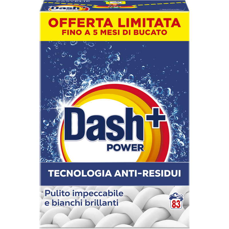 DASH POWER DETERSIVO IN POLVERE – FUSTO - 83 MISURINI