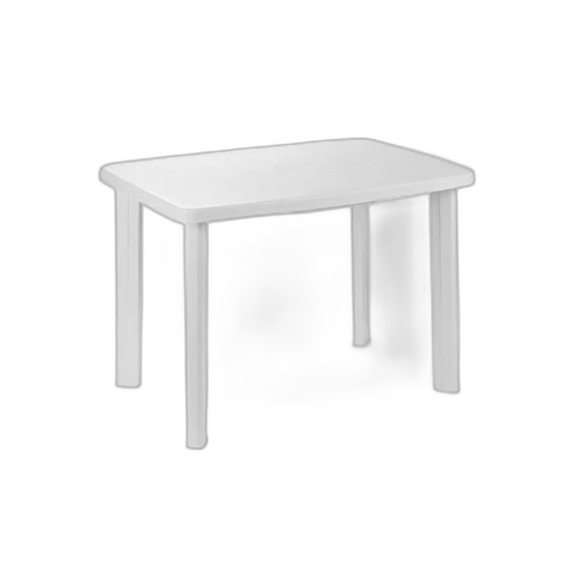 TAVOLO IN RESINA FARETTO – bianco, verde, antracite - 101x68 cm