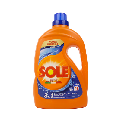 SOLE DETERSIVO LIQUIDO LAVATRICE – VARIE FRAGRANZE - 1,845 L - 41 LAVAGGI
