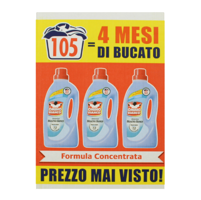 OMINO BIANCO DETERSIVO LAVATRICE – 35 LAVX3