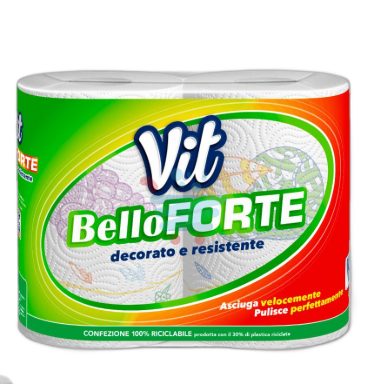 ASCIUGATUTTO BELLO FORTE 2 ROTOLI – 2 ROTOLI