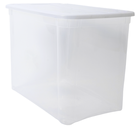 CONTENITORI PLASTICA – TRASPARENTE - 67LT