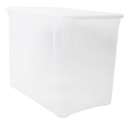 CONTENITORI PLASTICA – TRASPARENTE - 59 L