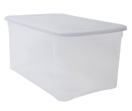 CONTENITORI PLASTICA – TRASPARENTE - 43 LT